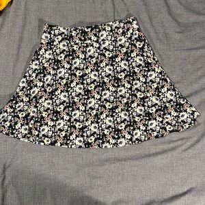 Charlotte Russe Floral Mini Skirt